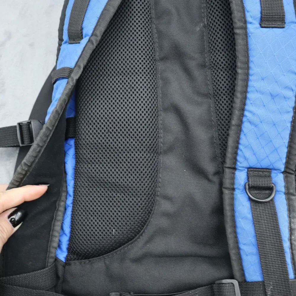 Magellan Backpack Blue Black Outdoor Scout Backpack Camping Hiking Travel